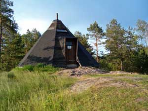 Hütte vor Metsjö